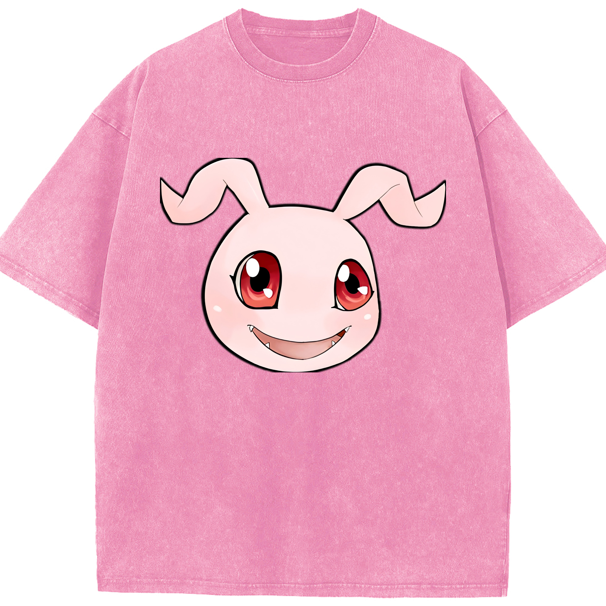 （画像用） Digimon デジタルモンスター/デジモン 綿100% ヴィンテージ風 半袖Tシャツ（フロントプリント）